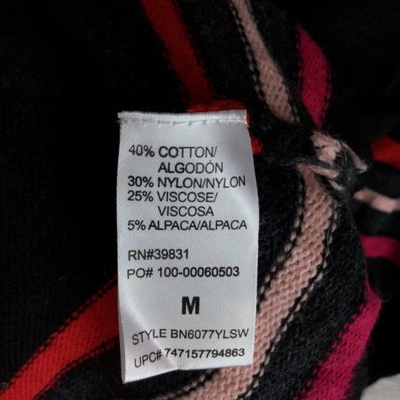 Democracy Striped Girlfriend Cardigan - Picture 4 of 5